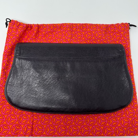 Dark Brown Tory Burch Clutch - Picture 3 of 16